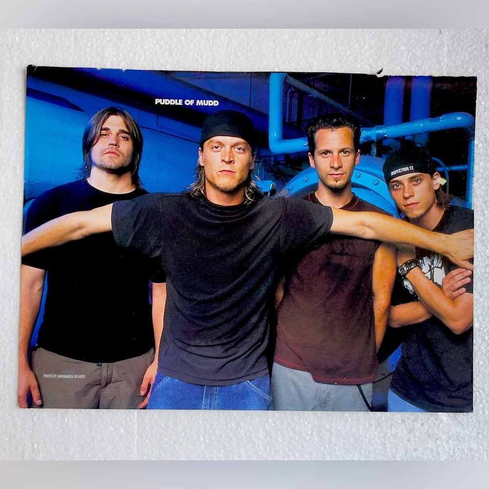 Puddle of Mudd Band Pinup